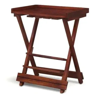 YUNO SOLID WOOD BAR FURNITURE IN WALNUT FINISH My Store