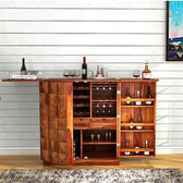 WURY BAR FURNITURE SOLID WOOD IN HONEY FINISH My Store