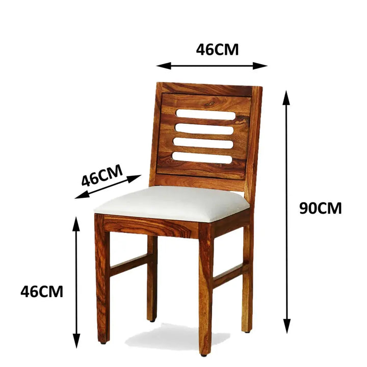 SOLIDWOOD SET OF 2 CHAIRS FSCH001 My Store
