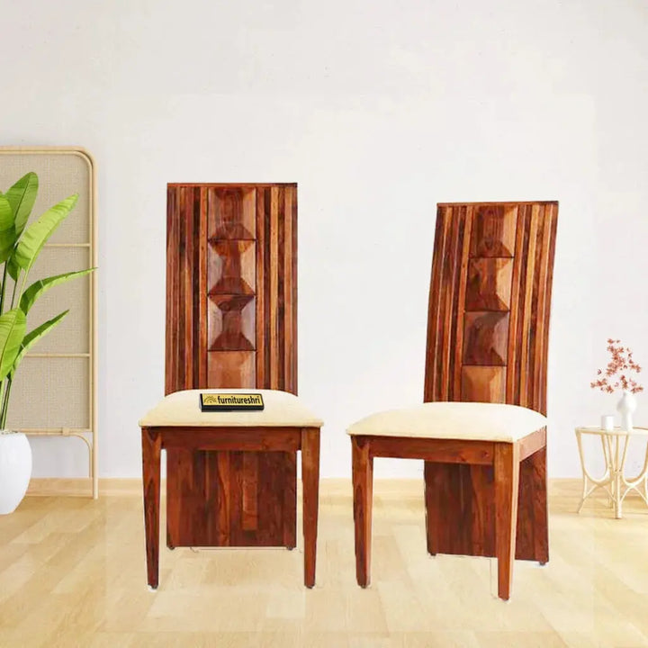 SOLID WOOD SET OF 2 CHAIRS My Store