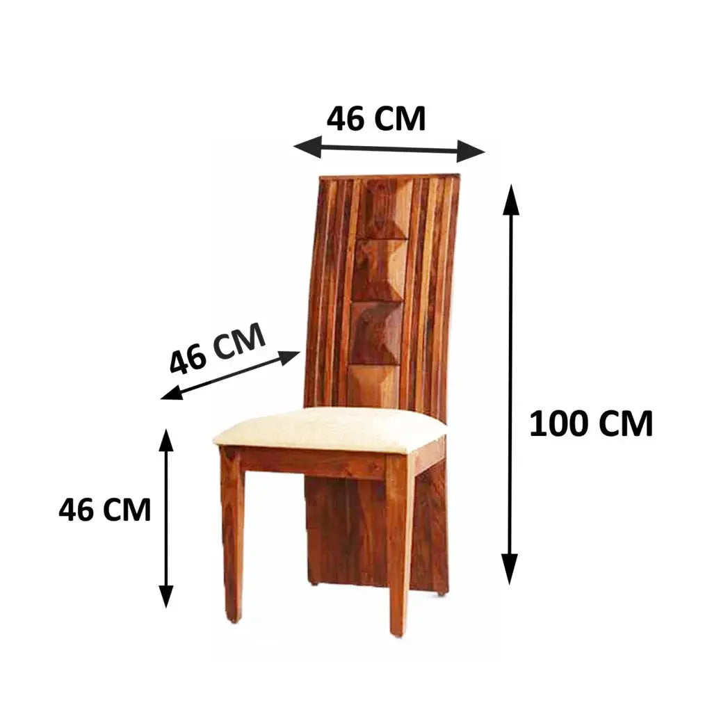 SOLIDWOOD SET OF 2 CHAIRS My Store