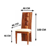 SOLID WOOD SET OF 2 CHAIRS My Store