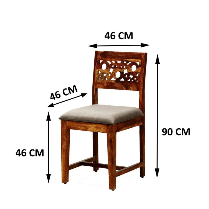 SOLIDWOOD SET OF 2 CHAIRS My Store