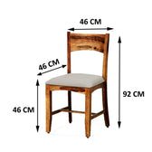 SOLIDWOOD SET OF 2 CHAIRS My Store