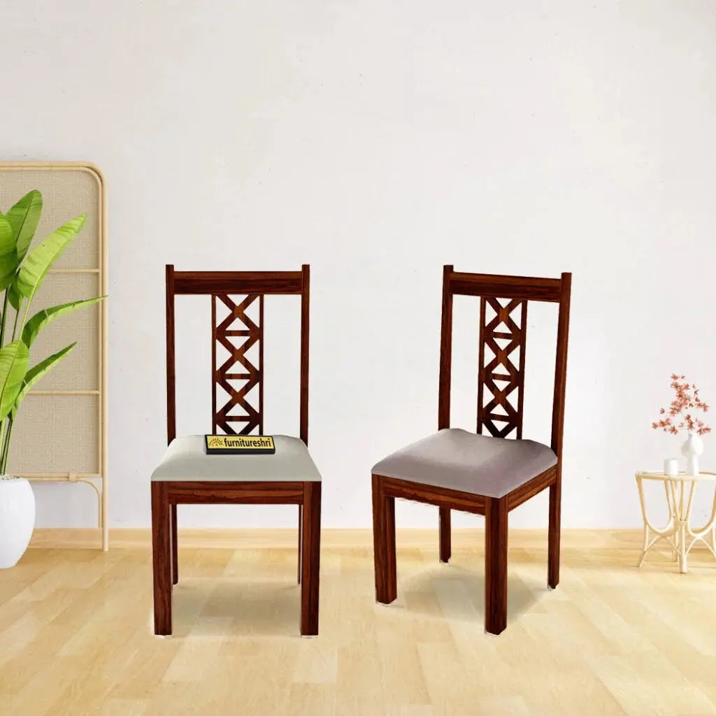 SOLIDWOOD SET OF 2 CHAIRS My Store