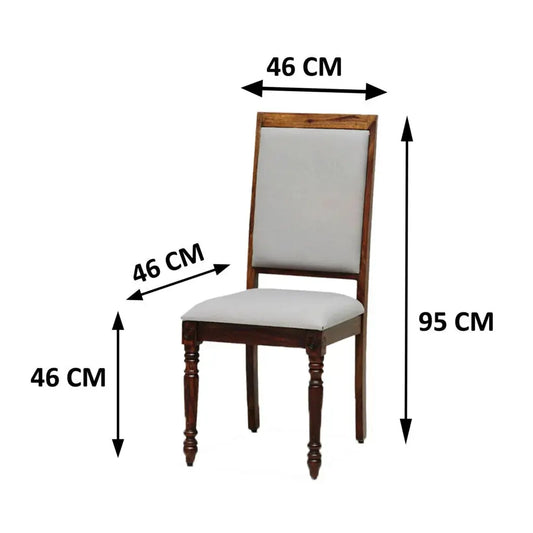 SOLIDWOOD SET OF 2 CHAIRS My Store