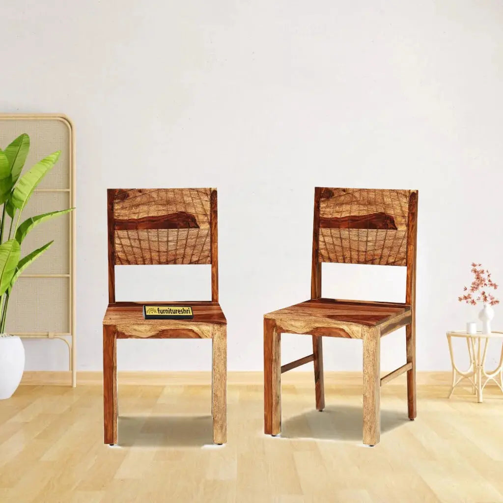 SOLIDWOOD SET OF 2 CHAIRS My Store