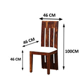SOLIDWOOD SET OF 2 CHAIRS My Store
