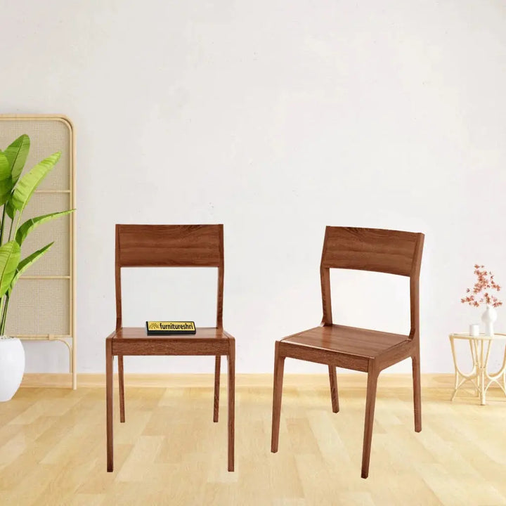 SOLIDWOOD SET OF 2 CHAIRS My Store