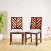 SOLIDWOOD SET OF 2 CHAIRS My Store
