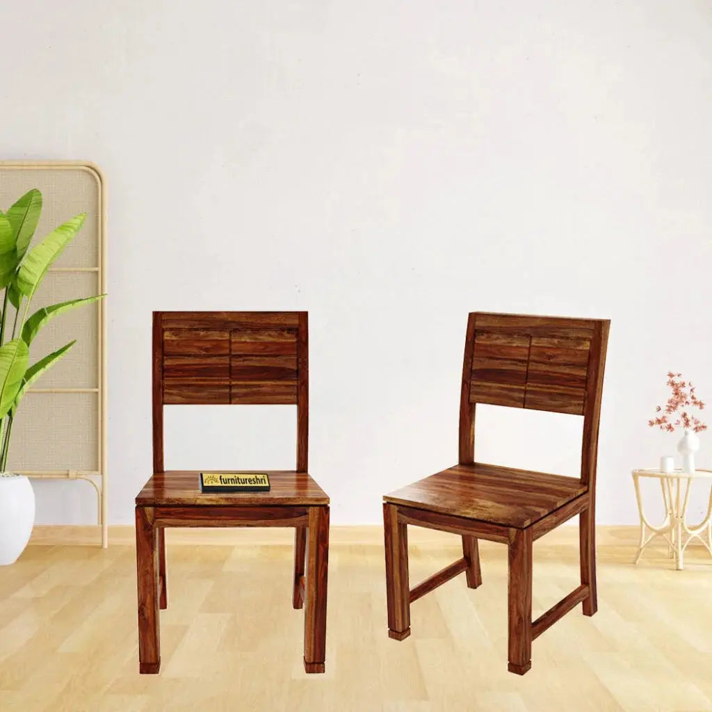SOLIDWOOD SET OF 2 CHAIRS My Store