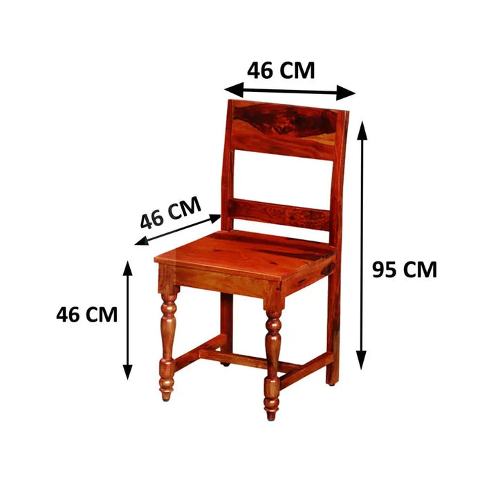 SOLIDWOOD SET OF 2 CHAIRS My Store