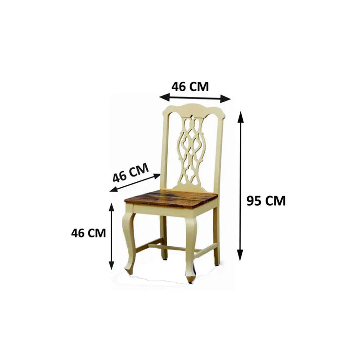 SOLIDWOOD SET OF 2 CHAIRS My Store