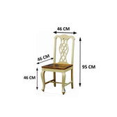 SOLIDWOOD SET OF 2 CHAIRS My Store