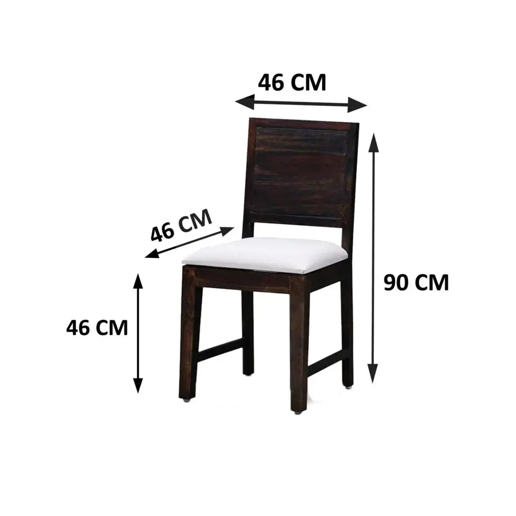 SOLIDWOOD SET OF 2 CHAIRS My Store