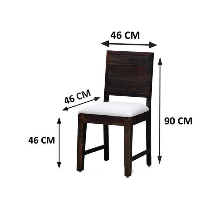SOLIDWOOD SET OF 2 CHAIRS My Store
