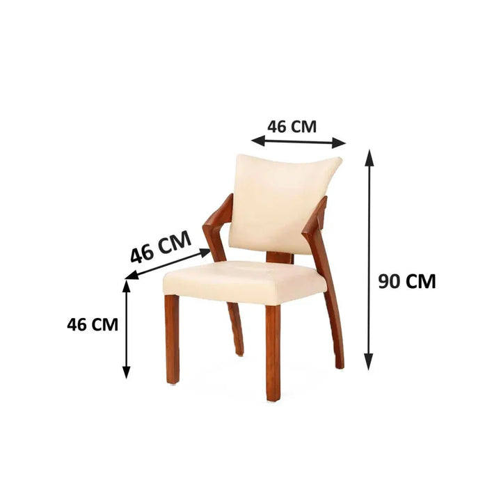 SOLIDWOOD SET OF 2 CHAIRS My Store