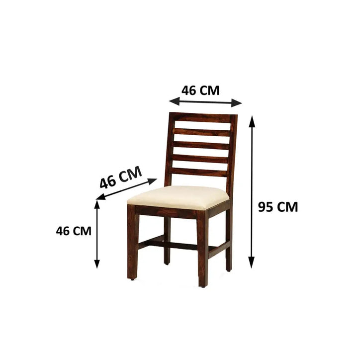 SOLIDWOOD SET OF 2 CHAIRS My Store