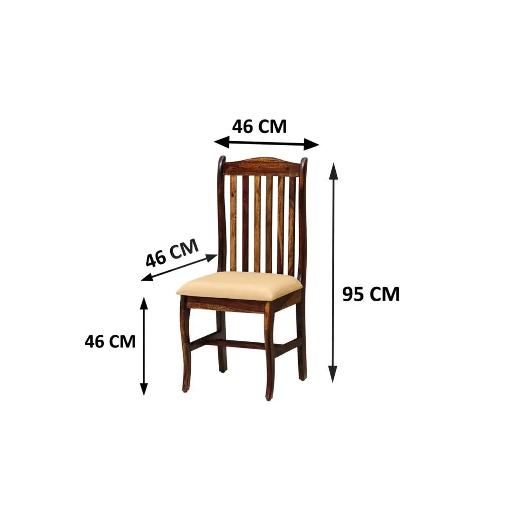 SOLIDWOOD SET OF 2 CHAIRS My Store