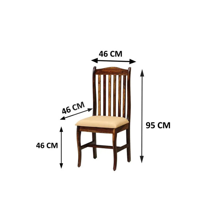 SOLIDWOOD SET OF 2 CHAIRS My Store