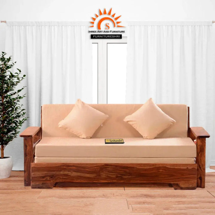 ROYO SOLID WOOD SOFA CUM BED My Store