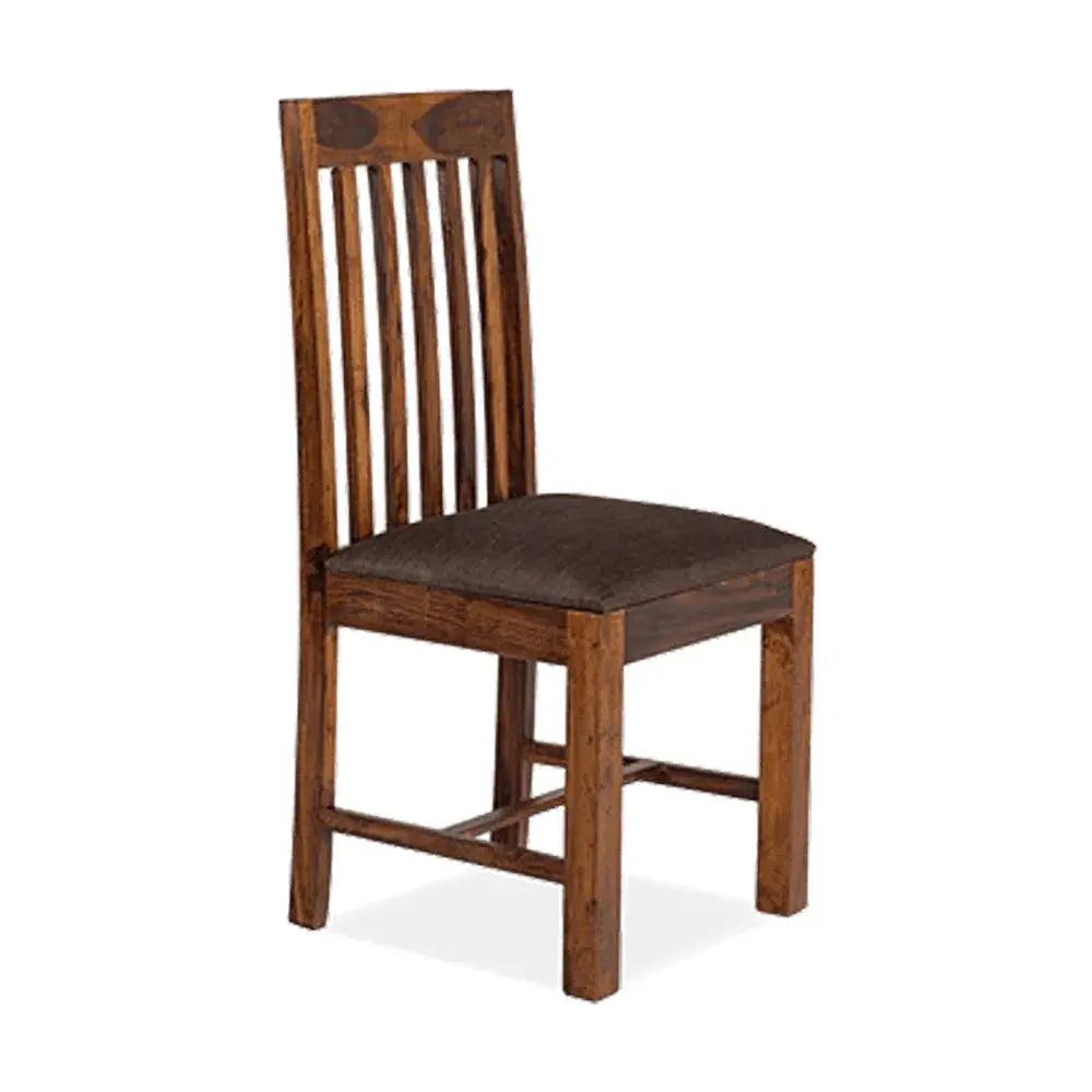 MOJO SOLID WOOD SET OF 2 CHAIRS IN WALNUT FINISH My Store