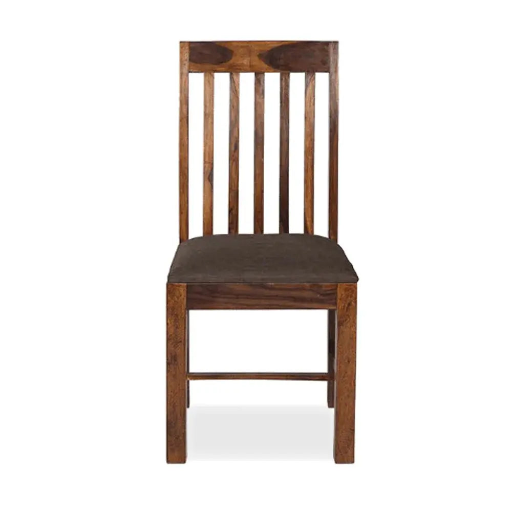 MOJO SOLID WOOD SET OF 2 CHAIRS IN WALNUT FINISH My Store