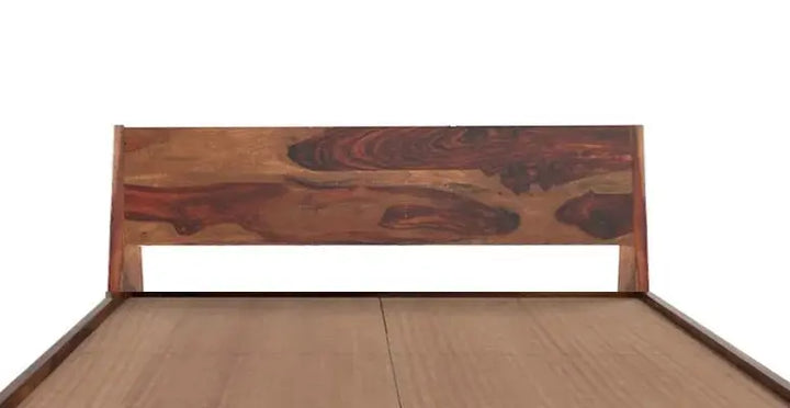 Jawa solid wood King size walnut finish bed My Store