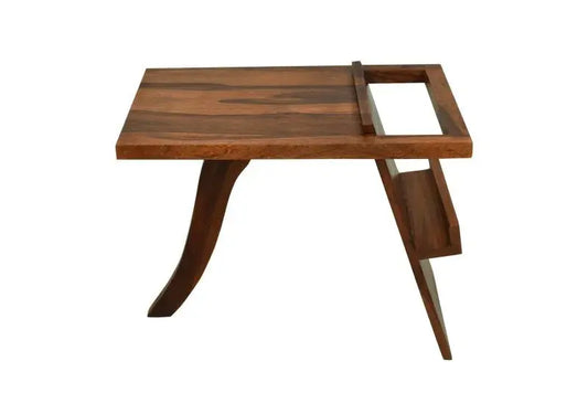 SONU END TABLE SHEESHAM WOOD HONEY FINISH My Store