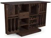 GEM SOLID WOOD BAR FURNITURE IN WALNUT FINISH My Store