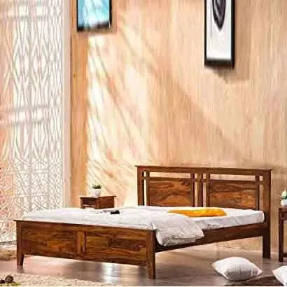 Furnitureshri solid wood king size bed My Store