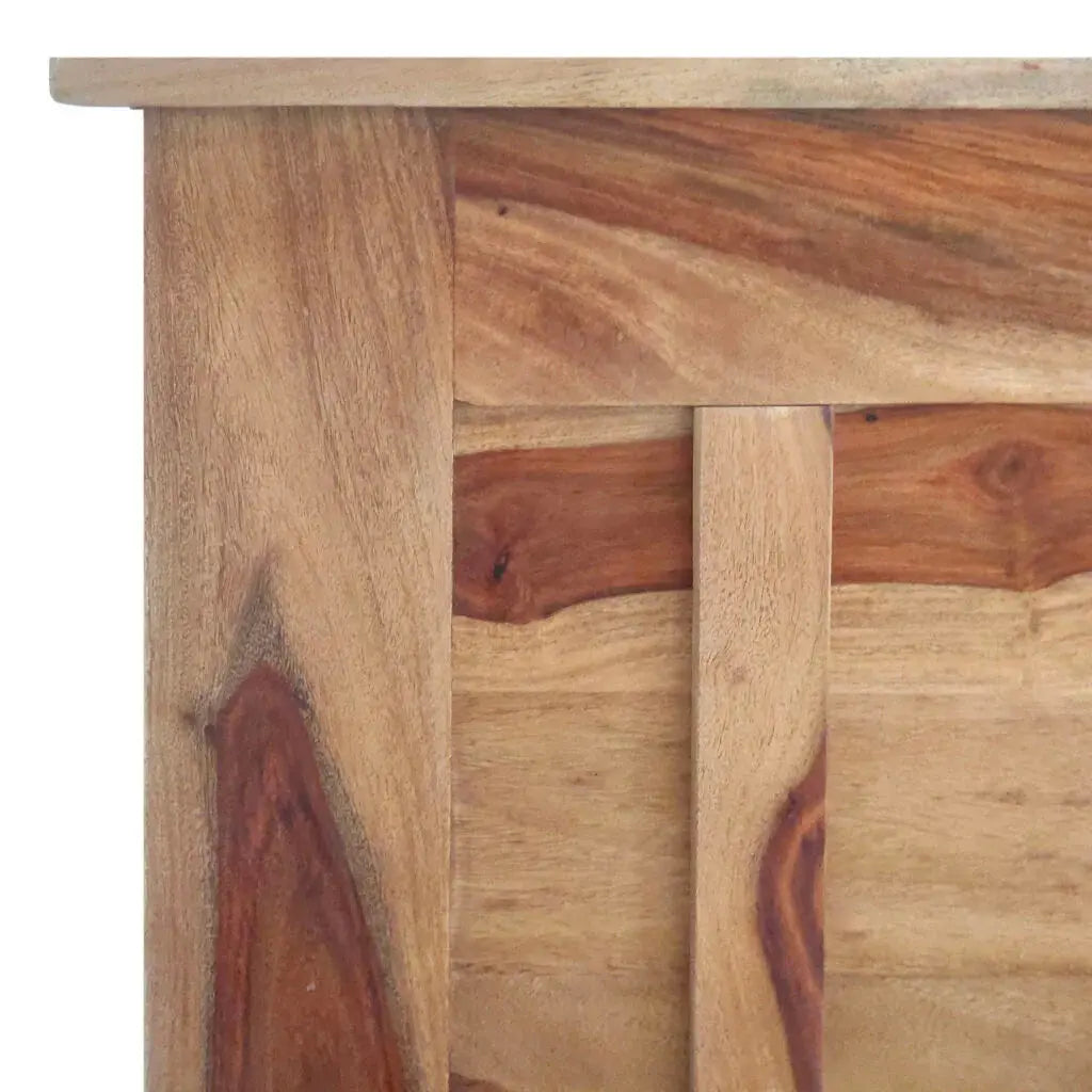 SIYO SOLID WOOD KING SIZE STORAGE BED IN WALNUT FINISH My Store