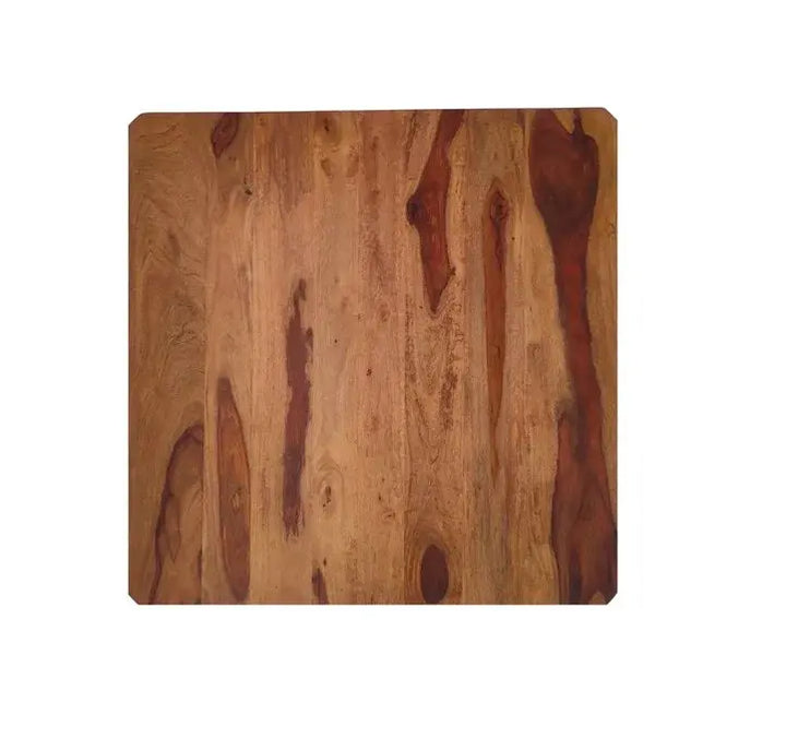 GEM SQUARE SOLID WOOD DINING TABLE IN WALNUT FINISH My Store