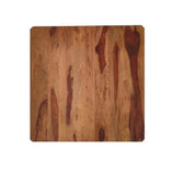 GEM SQUARE SOLID WOOD DINING TABLE IN WALNUT FINISH My Store