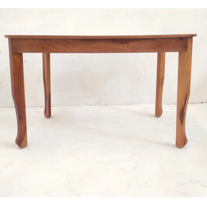 GEM SOLID WOOD RECTANGLE DINING SET IN WALNUT FINISH My Store