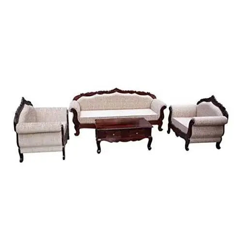 FURNITURESHRI SOFA SET 3+1+1+TABLE My Store