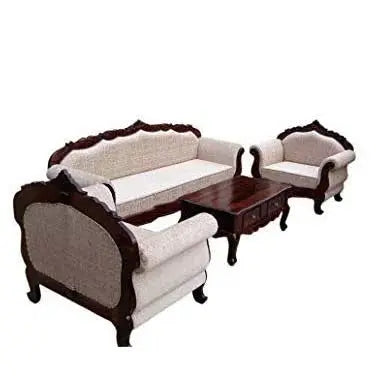 FURNITURESHRI SOFA SET 3+1+1+TABLE My Store
